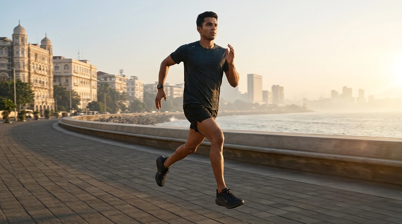 Nike Pegasus 42 Road Running Marine Drive Mumbai