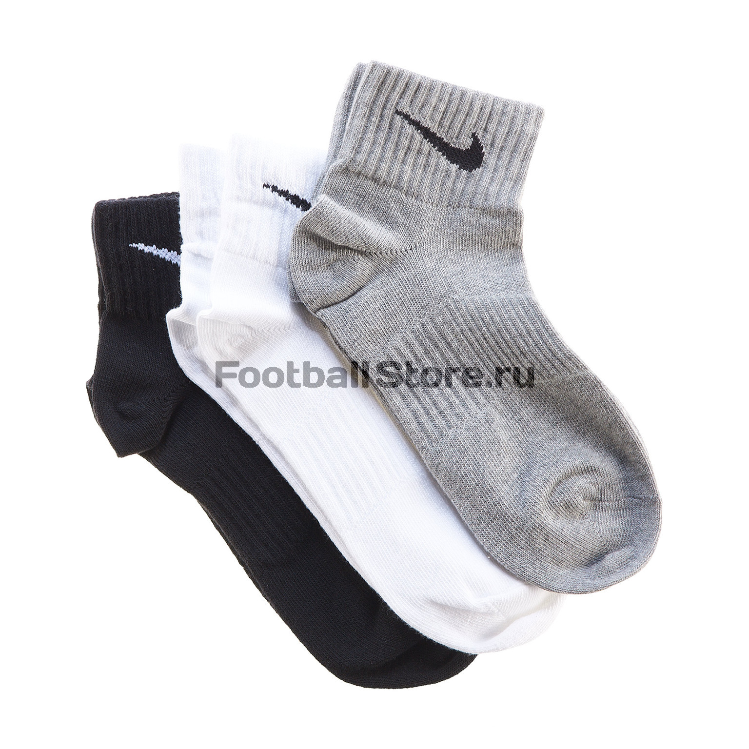 Nike Everyday Lightweight Quarter Socks (3 Pairs)
